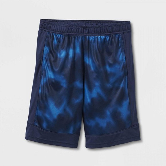 All In Motion Other - NWT All In Motion Boys' Basketball Shorts 7 M Blue Camo